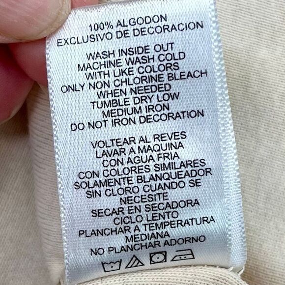 Tape Measure Coffee Bar Top 3/4 Sleeve 2X - Picture 10 of 10